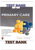 Test Bank for Primary Care: Interprofessional Collaborative Practice 7th Edition (Terry Mahan Buttaro, 2024), Chapter 1-228 | Complete Guide A+