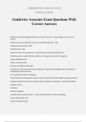 Guidewire Associate Exam Questions With Correct Answers