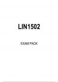 LIN1502 EXAM PACK 2024