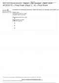 BUS 1103 Final Exam Question and Answers University of the People