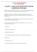 ICAEW – FAR EXAM QUESTIONS WITH VERIFIED ANSWERS