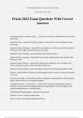 Praxis 5622 Exam Questions With Correct Answers