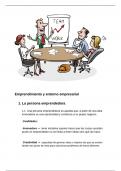 Emprendimiento y entorno empresarial 