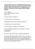 NUR160 / NUR 160 Hondros College School Of Nursing -NUR 160-Hondros Exam 1, HONDROS NUR 160 EXAM 1, Spring hondros college Nursing 160, HONDROS NUR 160 EXAM 1, Hondros Nur160 exam 1, Nursing 160-Exam 1, Hondros- Nursing 160 exam 1 Questions With Complete 