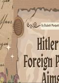 Hitler's foreign policy presentation