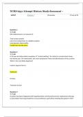 NURS 6531 Attempt History Study document 