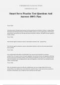 Smart Serve Practice Test Questions And Answers 100% Pass