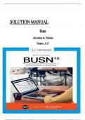 Solution Manual For BUSN: Introduction to Business 12th edition by Kelly & Williams, ISBN: 9780357122945, All 17 Chapters Covered, Verified Latest Edition