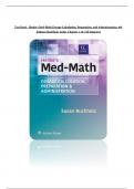 Test Bank - Henke's Med-Math Dosage-Calculation, Preparation, and Administration, 9th Edition (Buchholz, 2020), Chapter 1-10 | All Chapters