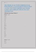 NIH STROKE SCALE TEST|| COMBINED EXAM  WITH GROUPS A-F (EACH GROUP WITH PATIENT  1-6) FULL TEST WITH VERIFIED SOLUTIONS||  LATEST AND COMPLETE UPDATE 2024-2025,  ASSURED PASS 