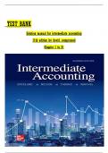 Solution Manual For Intermediate Accounting, 11th Edition by David Spiceland, Mark Nelson, Wayne Thomas, Jennifer