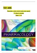 Test Bank ( Pharmacology) 11th Edition by Linda E. McCuistion Chapter 1-58