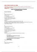 SOLUTION MANUAL FOR Fundamentals of Taxation for Individuals A Practical Approach, 2024 Edition Gregory A. Carnes, Suzanne Youngberg Chapter 1-18