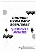 GGH1502 EXAM PACK 2024/2025 (QUESTIONS & ANSWERS)