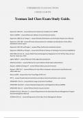 Yeoman 2nd Class Exam Study Guide.