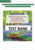 TEST BANK For Professional Nursing Concepts: Competencies for Quality Leadership 5th Edition by Anita Finkelman, ISBN: 9781284230888, All 14 Chapters Covered, Verified Latest Edition