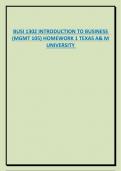 COMBINED HOMEWORK ASSIGNMENTS 1-7 FOR BUSI 1301 INTRODUCTION TO BUSINESS  MGMT 105 ( R is a programming language and free software environment for statistical computing) LATEST UPDATED TEXAS A&M UNIVERSITY.