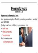 Presentation on dressing in the work place    