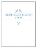 Cosmetology Chapter 1 Test