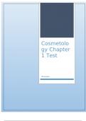 Cosmetology Chapter 1 & 2 Test Questions