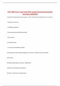 IICRC AMRT Exam Study Guide (IICRC Applied Microbial Remediation)  Test Review 2024/2025