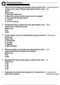 Biomechanics Exam|2024-2025 UPDATE|COMPREHENSIVE QUESTIONS AND VERIFIED ANSWERS (frequent most tested questions)GET IT 100% ACCURATE!!