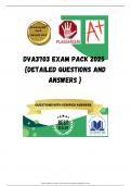 DVA3703 EXAM PACK 2025  {DETAILED QUESTIONS AND ANSWERS }