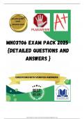 MNO3706 EXAM PACK 2025  {DETAILED QUESTIONS AND ANSWERS }