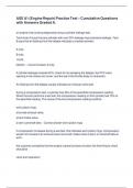 ASE A1 (Engine Repair) Practice Test – Cumulative Questions with Answers Graded A.  an engine miss is being diagnosed using a cylinder leakage test.  Technician A says that any cylinder with over 20% leakage has excessive leakage. Tech B says that air lea