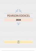 2024 Pearson Edexcel Level 1/Level 2 GCSE (9–1) 1ST0/1F Statistics PAPER 1 Foundation Tier Mark Scheme Plus Question Paper Merged