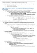 Chapter 3 summary of Stahl Psychopharmacology