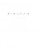 Basisboek Online Marketing H1 en H2