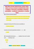 NBCRNA EXAM QUESTIONS LATEST 2024- 2025 ACTUAL EXAM 50 QUESTIONS AND CORRECT DETAILED ANSWERS (VERIFIED ANSWERS) |ALREADY GRADED A+ RATED 100%