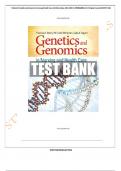 Test Bank for Genetics and Genomics in Nursing and Health Care, 2nd Edition (Beery, 2019), ISBN No; 9780803660830, All 20 Chapters Covered (NEWEST 2024)