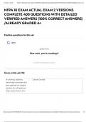 NFPA 10 EXAM ACTUAL EXAM 2 VERSIONS COMPLETE 400 QUESTIONS WITH DETAILED VERIFIED ANSWERS (100% CORRECT ANSWERS) /ALREADY GRADED A+