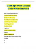 ODM 830 Oral Cancer Test With Solution