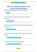 ANT 2100 EXAM 2 Questions and  Correct Verified Answers