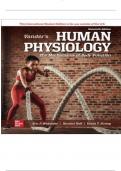 Testbank-Vander's Human Physiology 16th Edition by Eric Widmaier, Hershel Raff & Kevin Strang