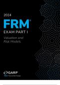 2024 FRM Exam Part I Valuation and Risk Models PDF