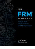 2024 FRM Exam Part II Market Risk Measurement and Management PDF