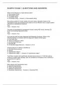 DUNPHY EXAM 1 QUESTIONS AND ANSWERS