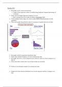 Graph Types and Sample Statistic Formulas