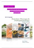 TEST BANK for Nutrition Therapy and Pathophysiology 4th Edition, by Marcia Nelms and Kathryn P. Sucher. All Chapters 1-25  ISBN:9780357041710