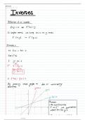 Class notes Mathematics 