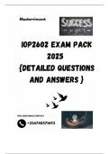 IOP2602 EXAM PACK 2025  {DETAILED QUESTIONS AND ANSWERS }