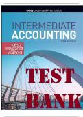 Test Bank for Intermediate Accounting 18th Edition by Donald E. Kieso, Jerry J. Weygandt and Terry D. Warfield|9781119778899| All Chapters 1-23|LATEST