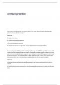 AINS23 Exam  practice Questions and Answers