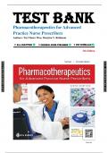 Test Bank - Pharmacotherapeutics for Advanced Practice Nurse Prescribers 5th Edition by Teri Moser Woo 