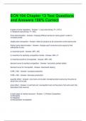 ECN 104 Chapter 13 Test Questions and Answers 100% Correct 