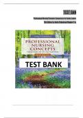 Test Bank For Professional Nursing Concepts Competencies for Quality Leadership 5th Edition by Anita Finkelman 9781284230888 Chapter 1-14 ||Complete A+ Guide